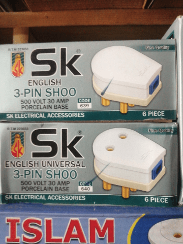 S. K 3 Pin Shoo