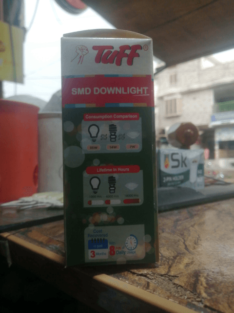 Tuff Smd Downlight 7w